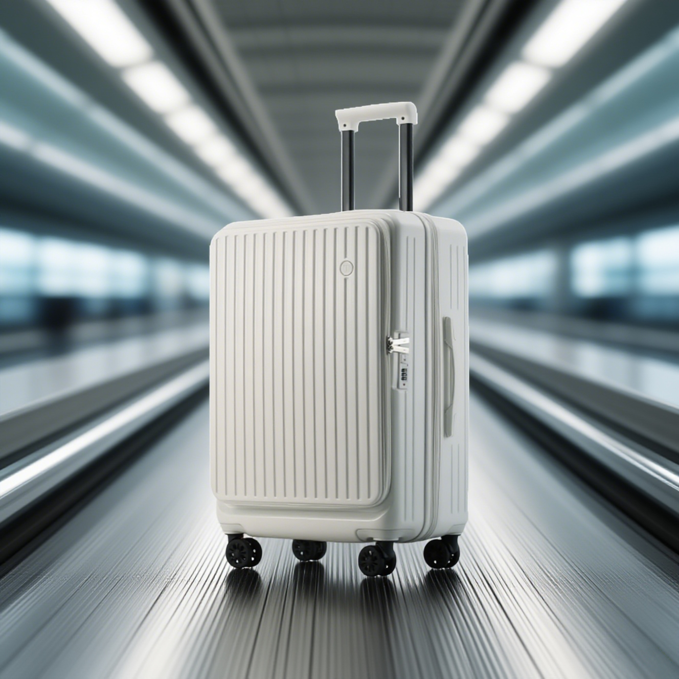 Ivory Spinner Luggage - Image 2