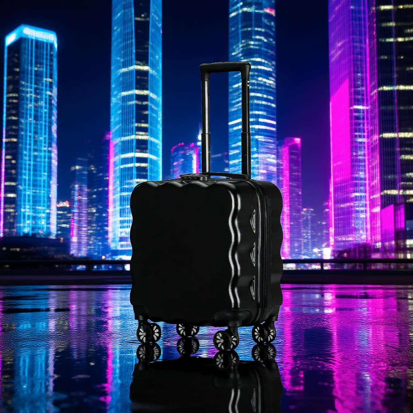 Black Kids 18" Luggage - Image 2