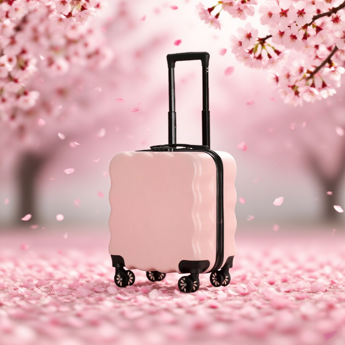 Pink Kids 18" Luggage - Image 3