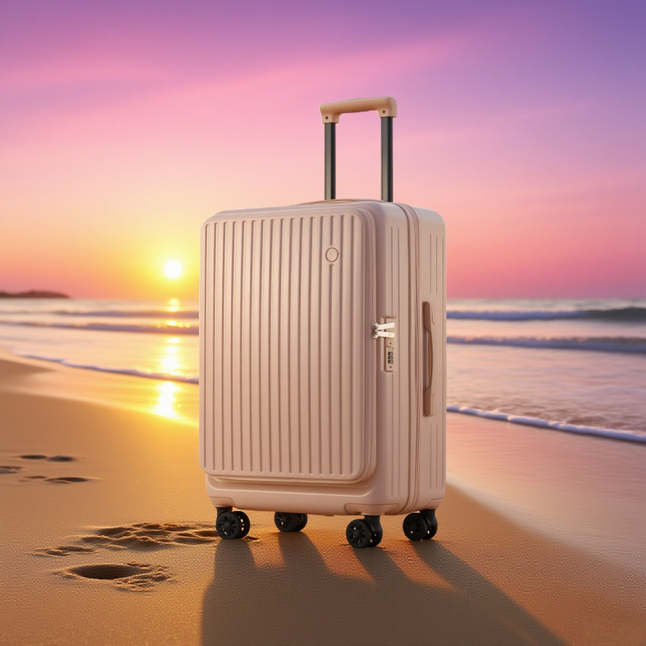 Milk Tea Spinner Luggage - Image 2